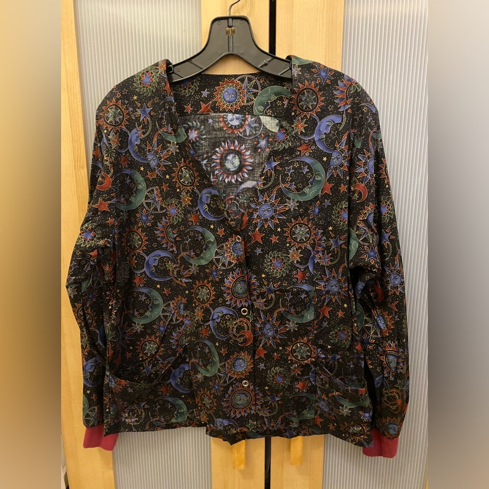 Unbranded astrology print blouse Size Medium